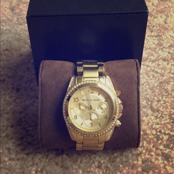 Michael Kors Accessories - Michael Kors gold watch (women’s)